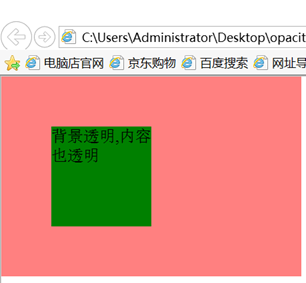 背景透明，文字不透明的兼容處理3093